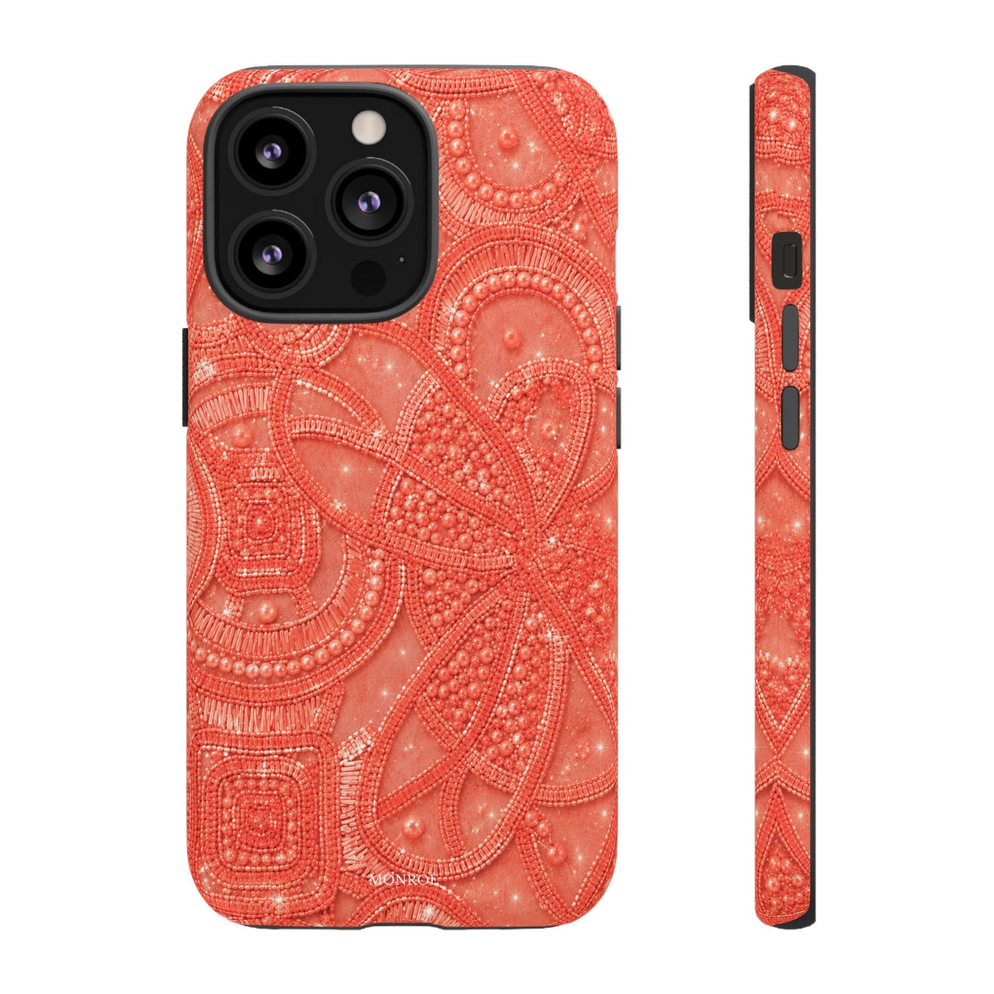 Coral Lace Tough Case