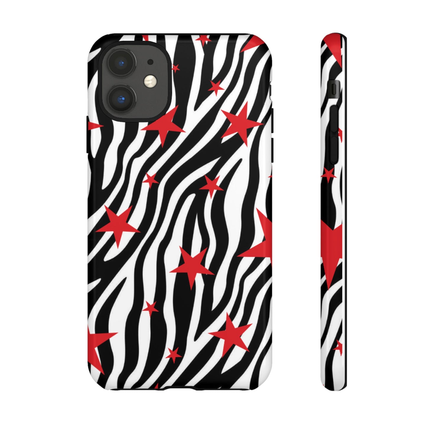 Zebra Red Stripes Tough Case