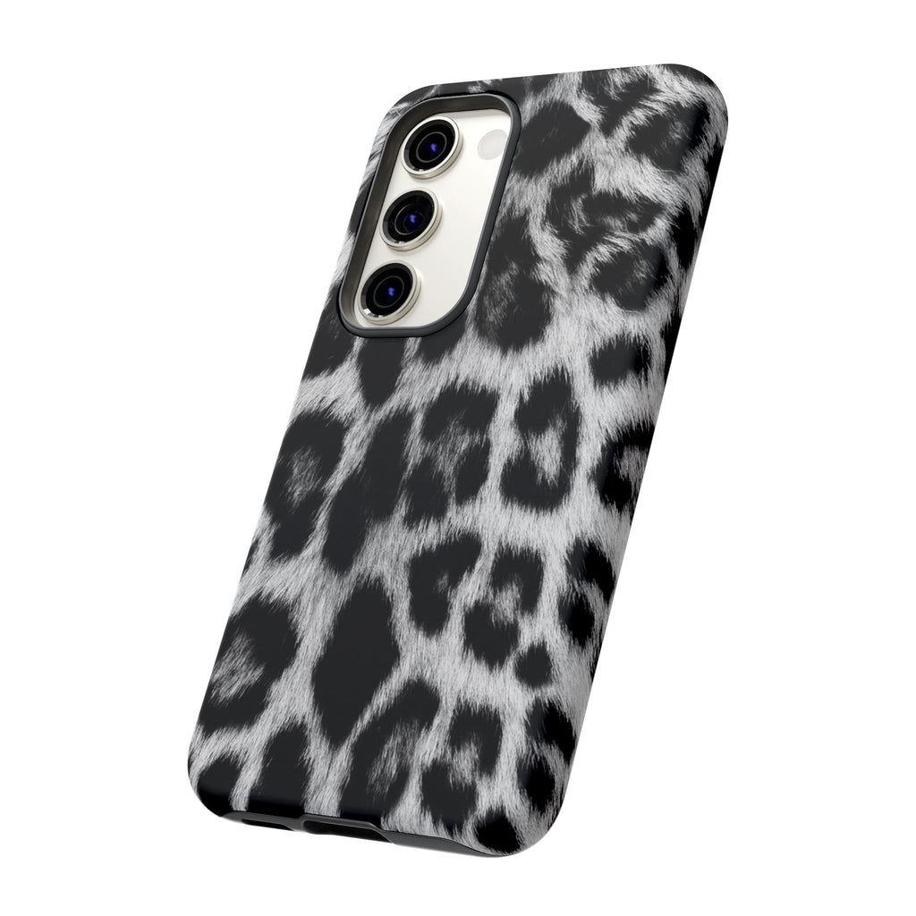 B&W Leopard Phone Case