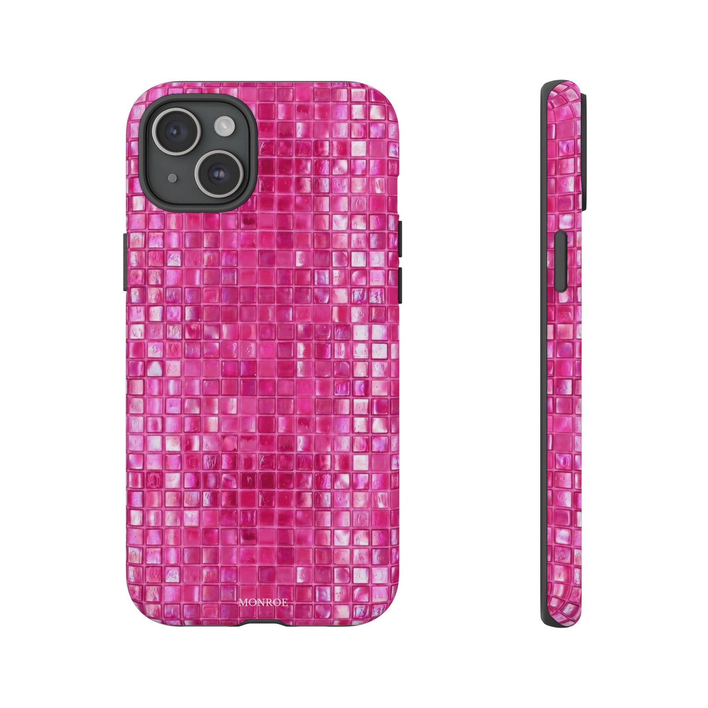 Hot Pink Mosaic Tough Case