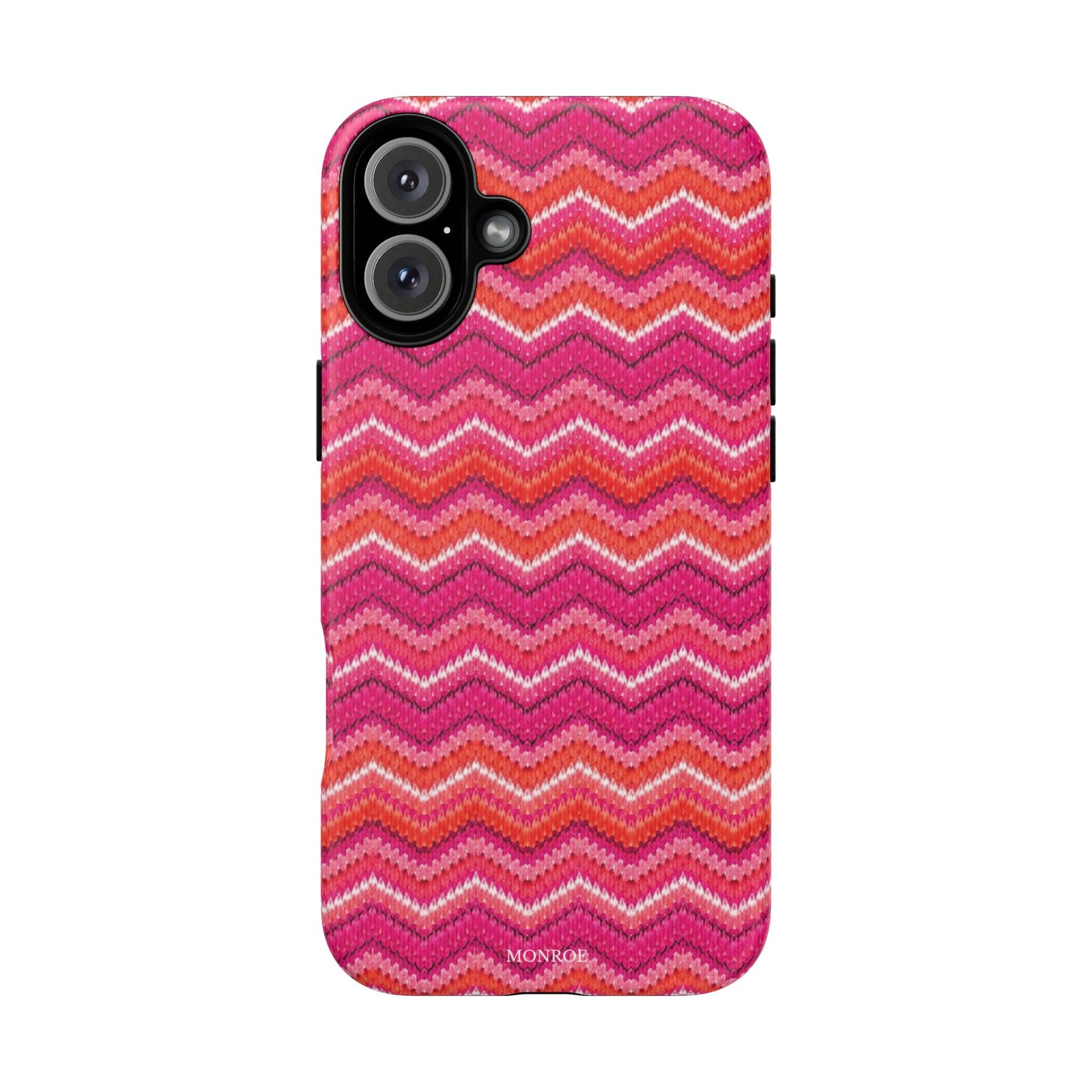 Pink Zigzag Tough Case