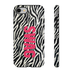 'SWAG' Zebra Print Tough Case