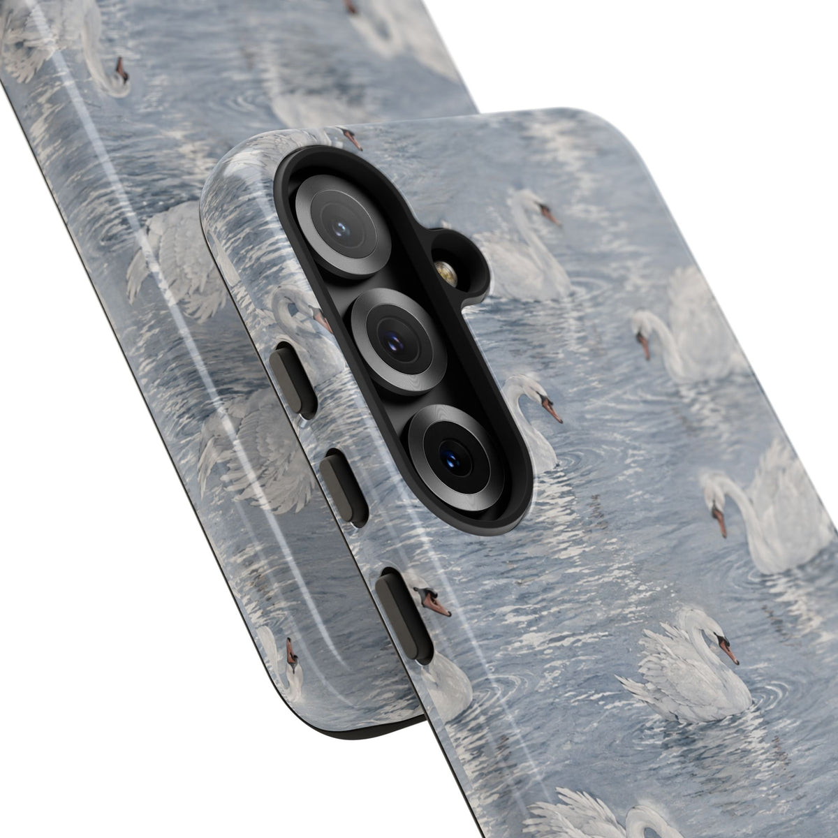 Swan Pattern Tough Case