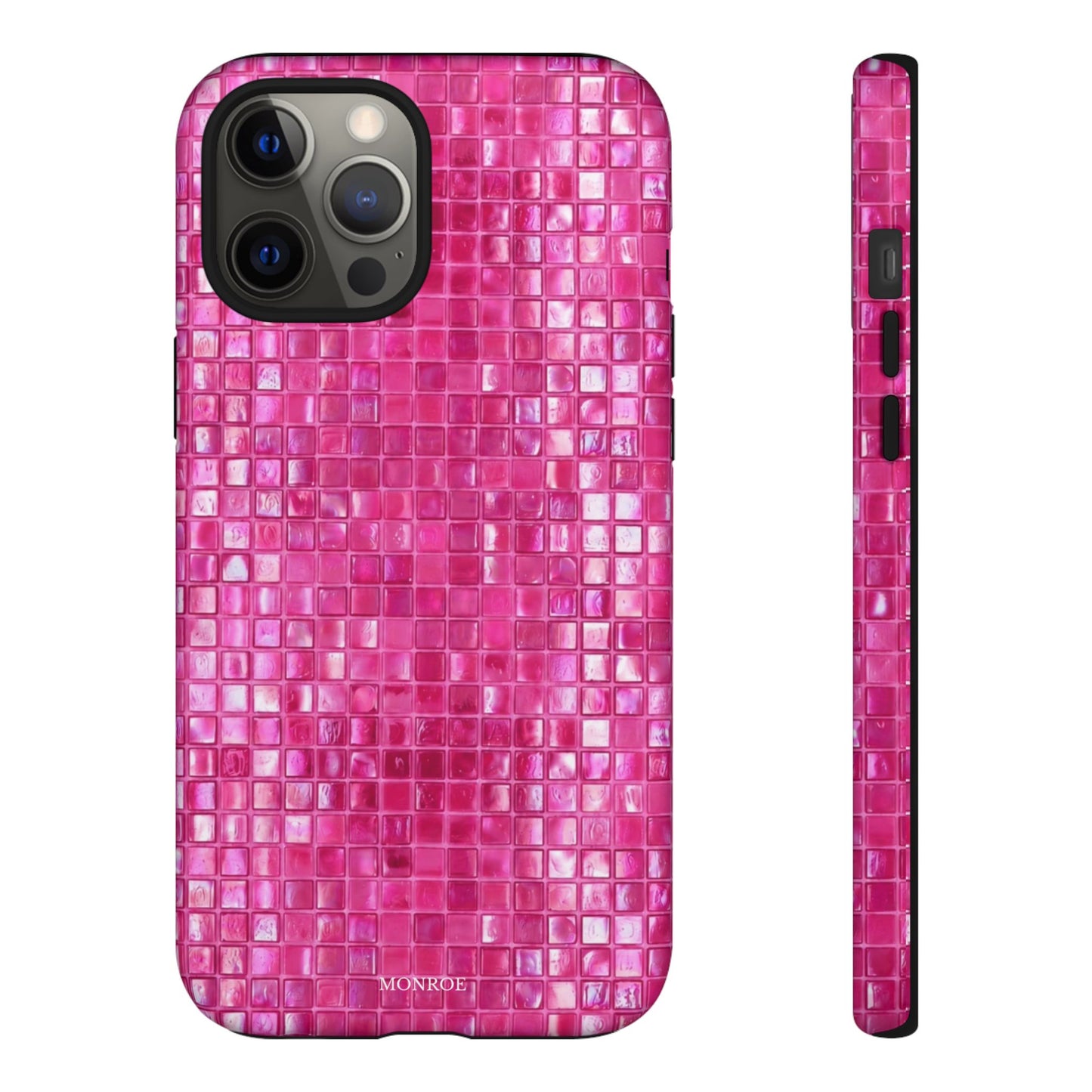 Hot Pink Mosaic Tough Case