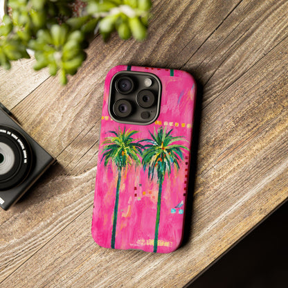 Pink Tropical Tough Case