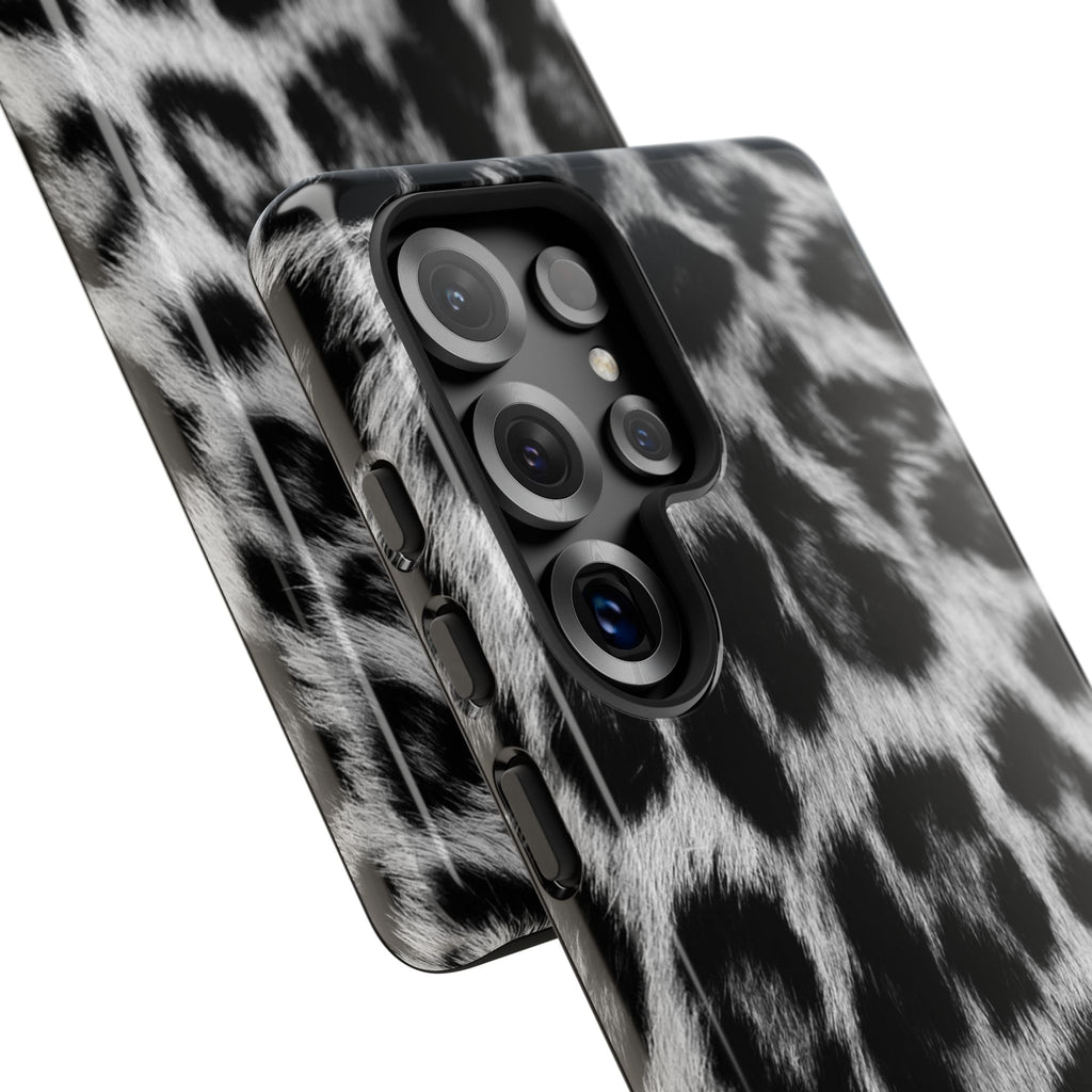 B&W Leopard Phone Case