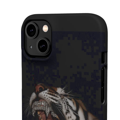 Bling Tiger Snap Case