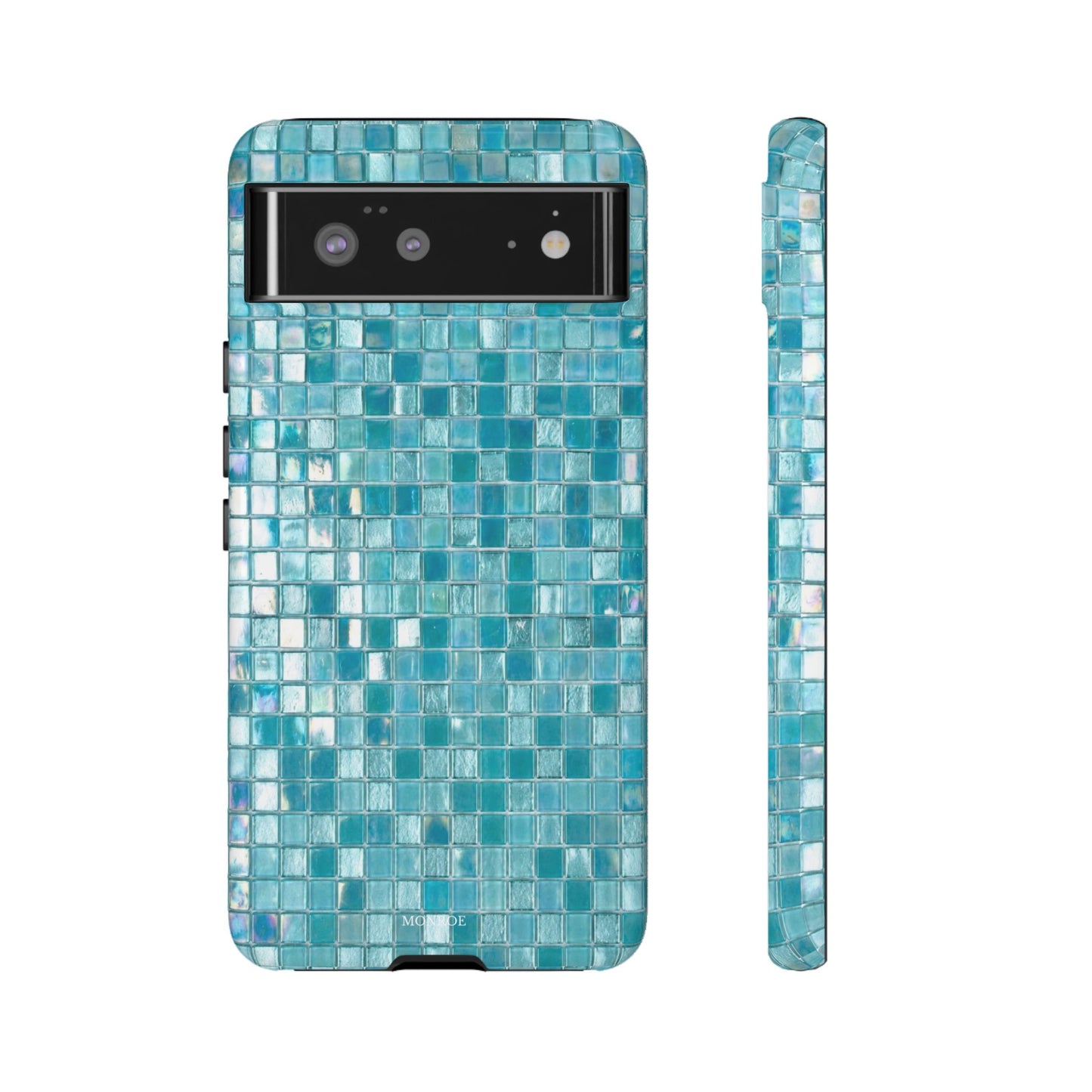 Hot Blue Mosaic Tile Tough Case
