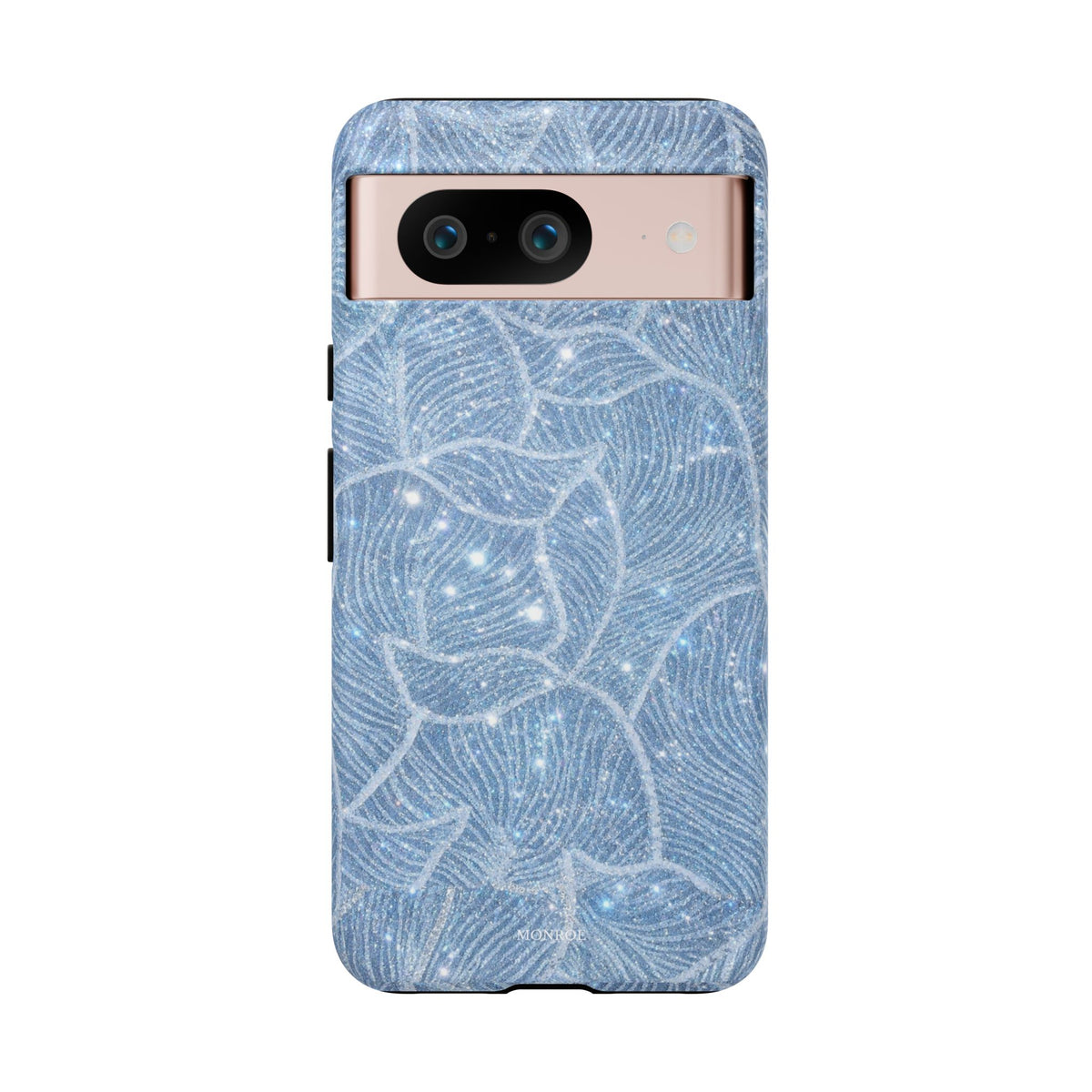Glacier Blue Floral Tough Case