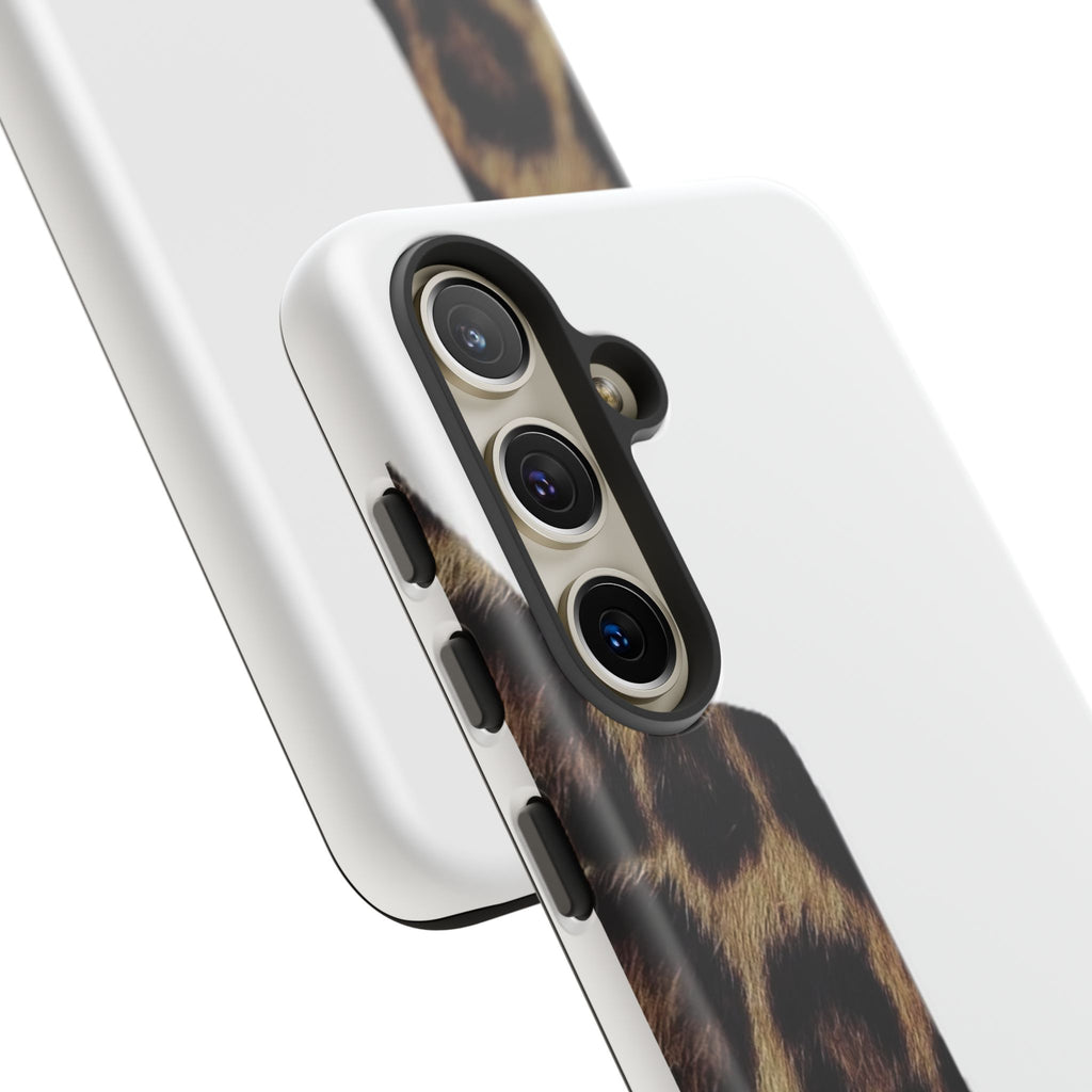 Half Cheetah Print Phone Case