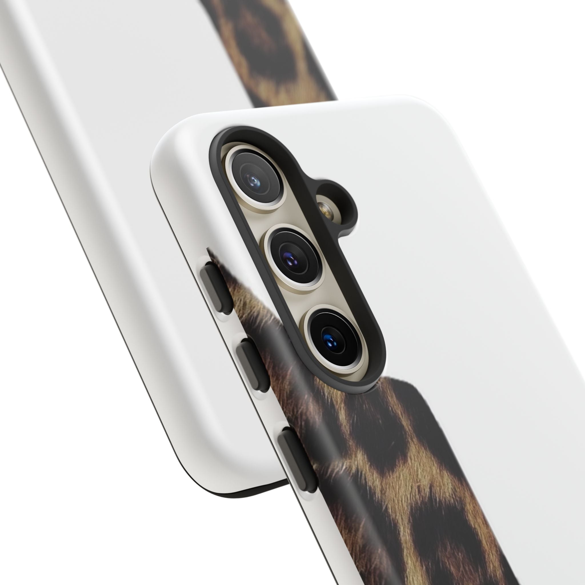 Half Cheetah Print Phone Case