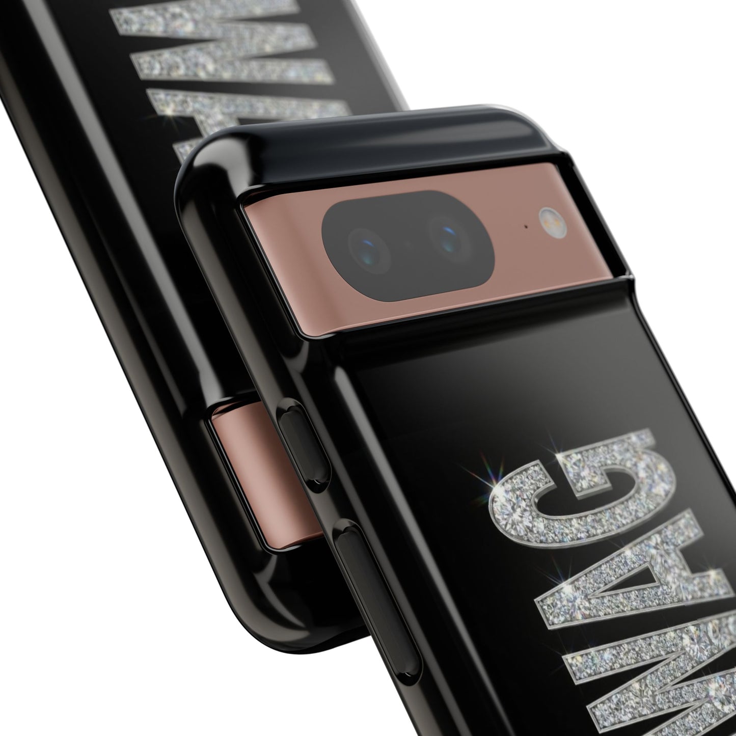 “#SWAG” Black Bling Tough Case