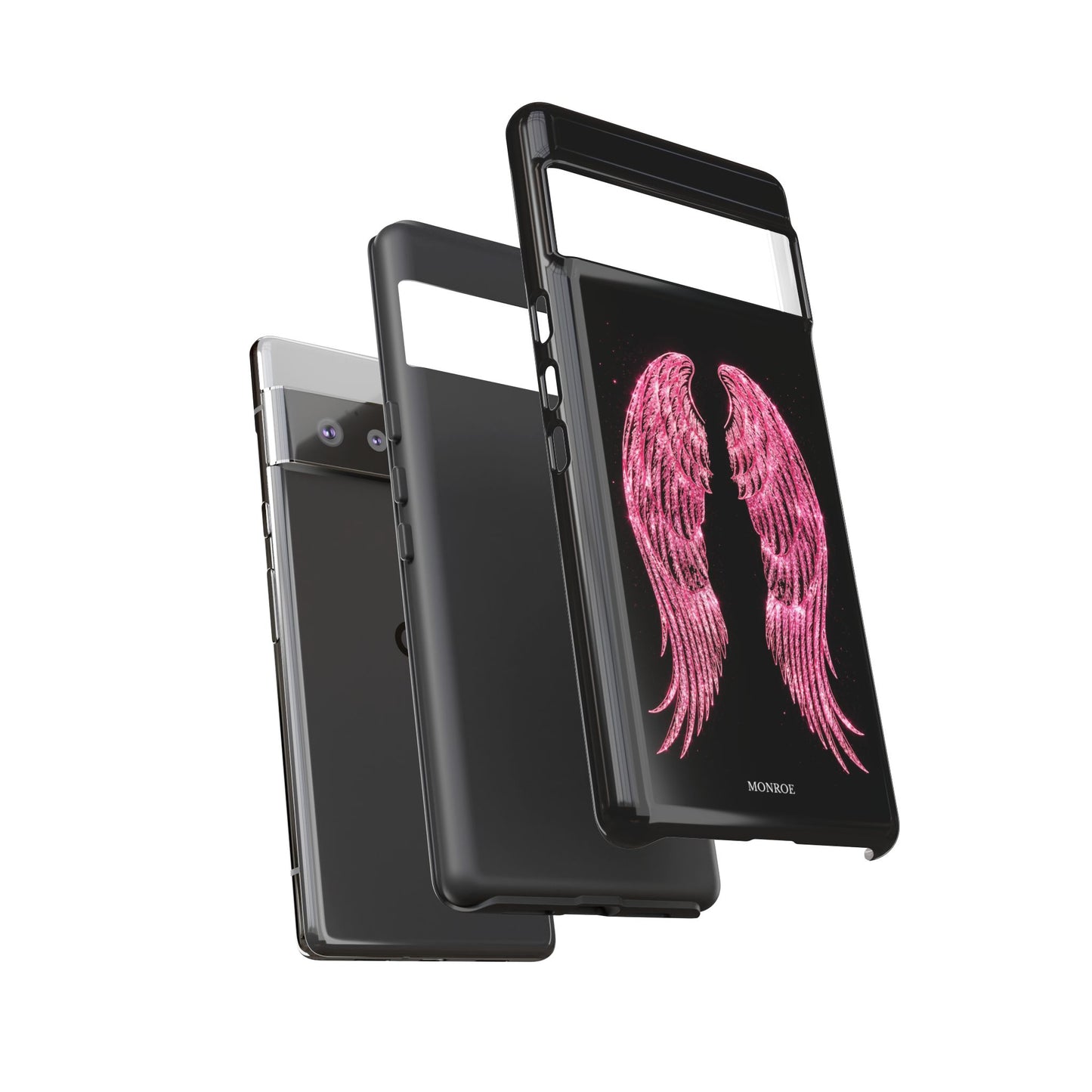 Pink Glitter Angel Tough Case