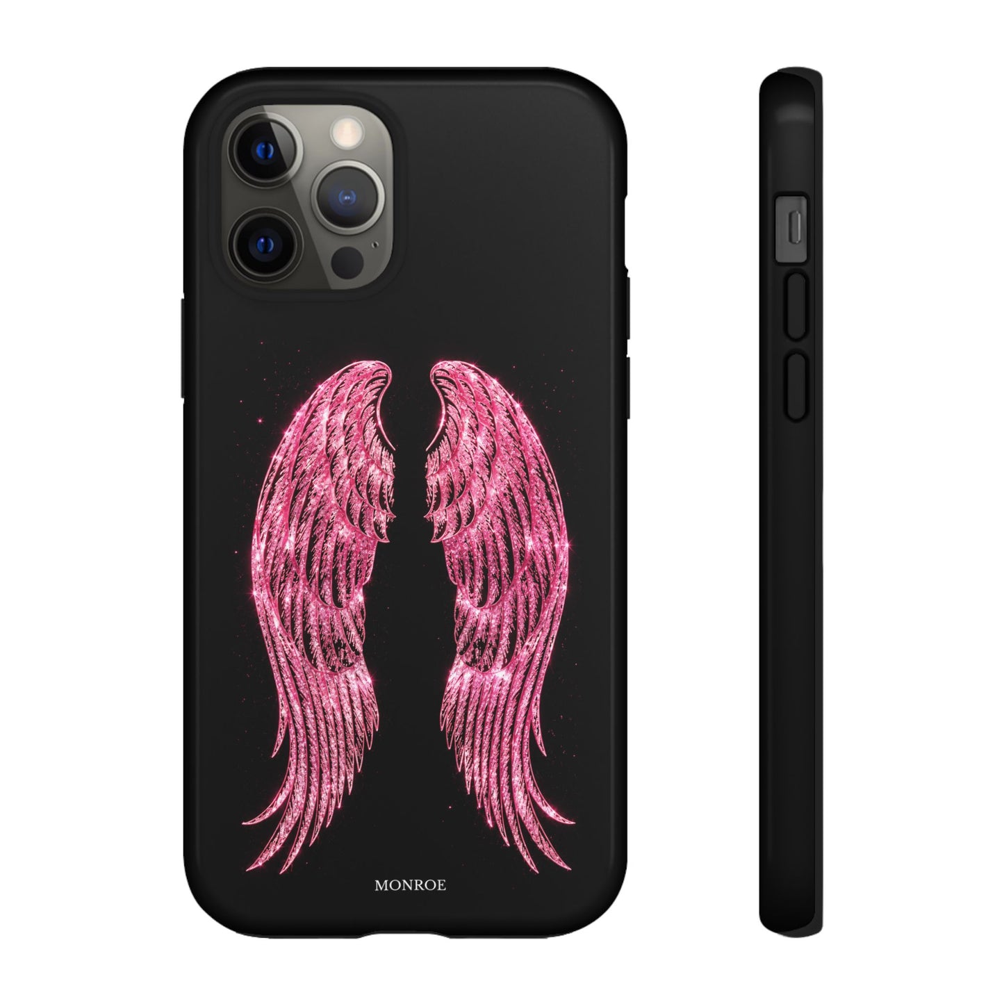 Pink Glitter Angel Tough Case