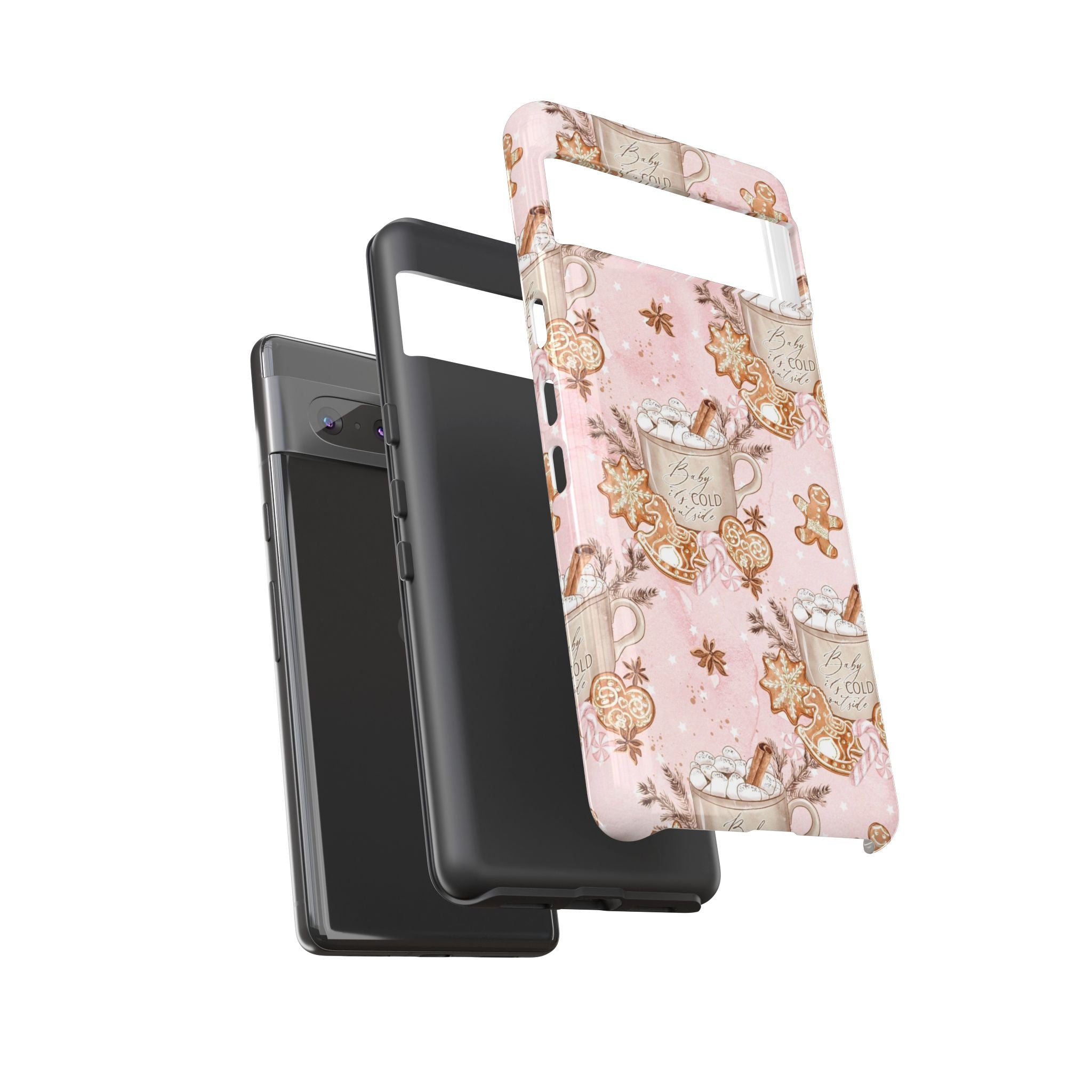 Pink Christmas Phone Case