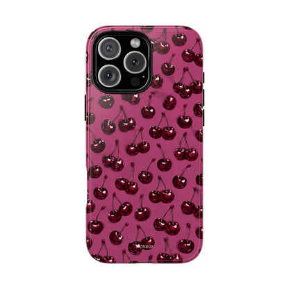 Burgundy Cherries Tough Case
