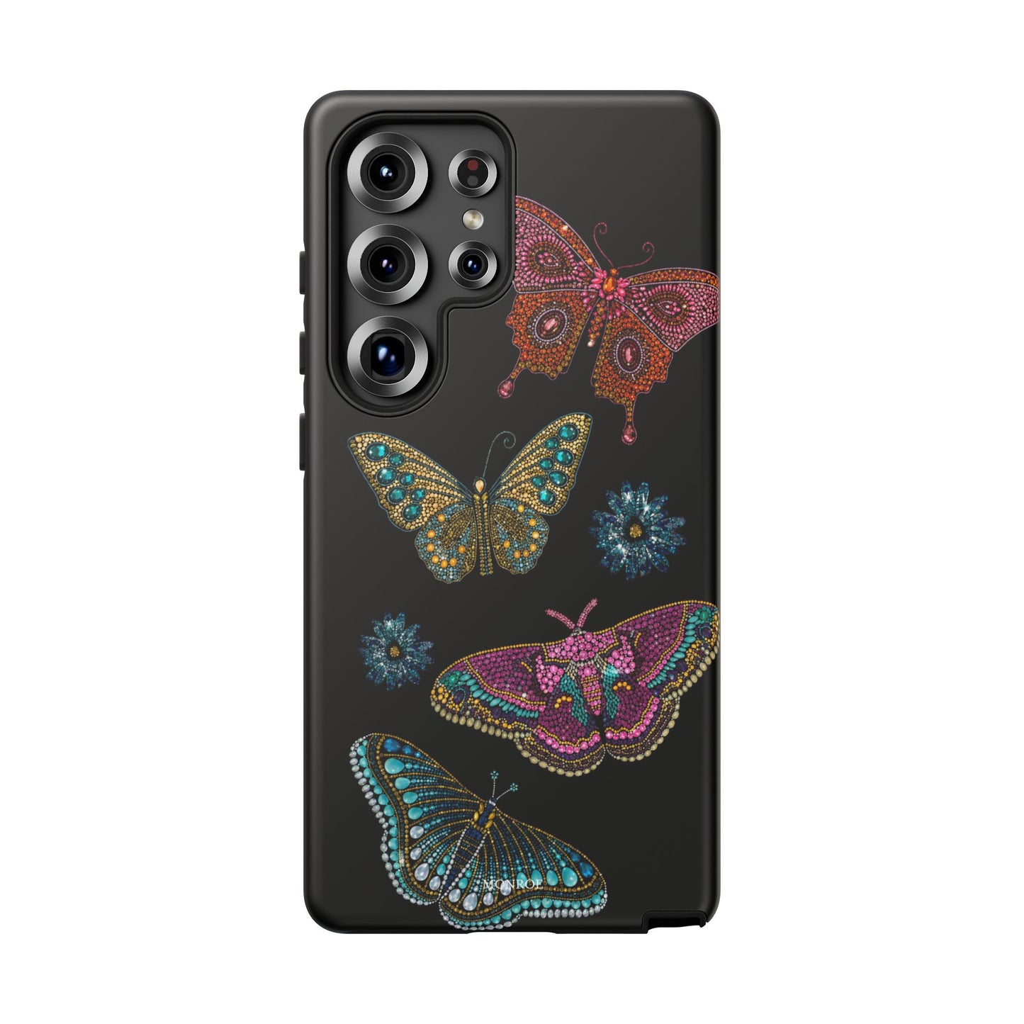 Butterfly Beaded Tough Case