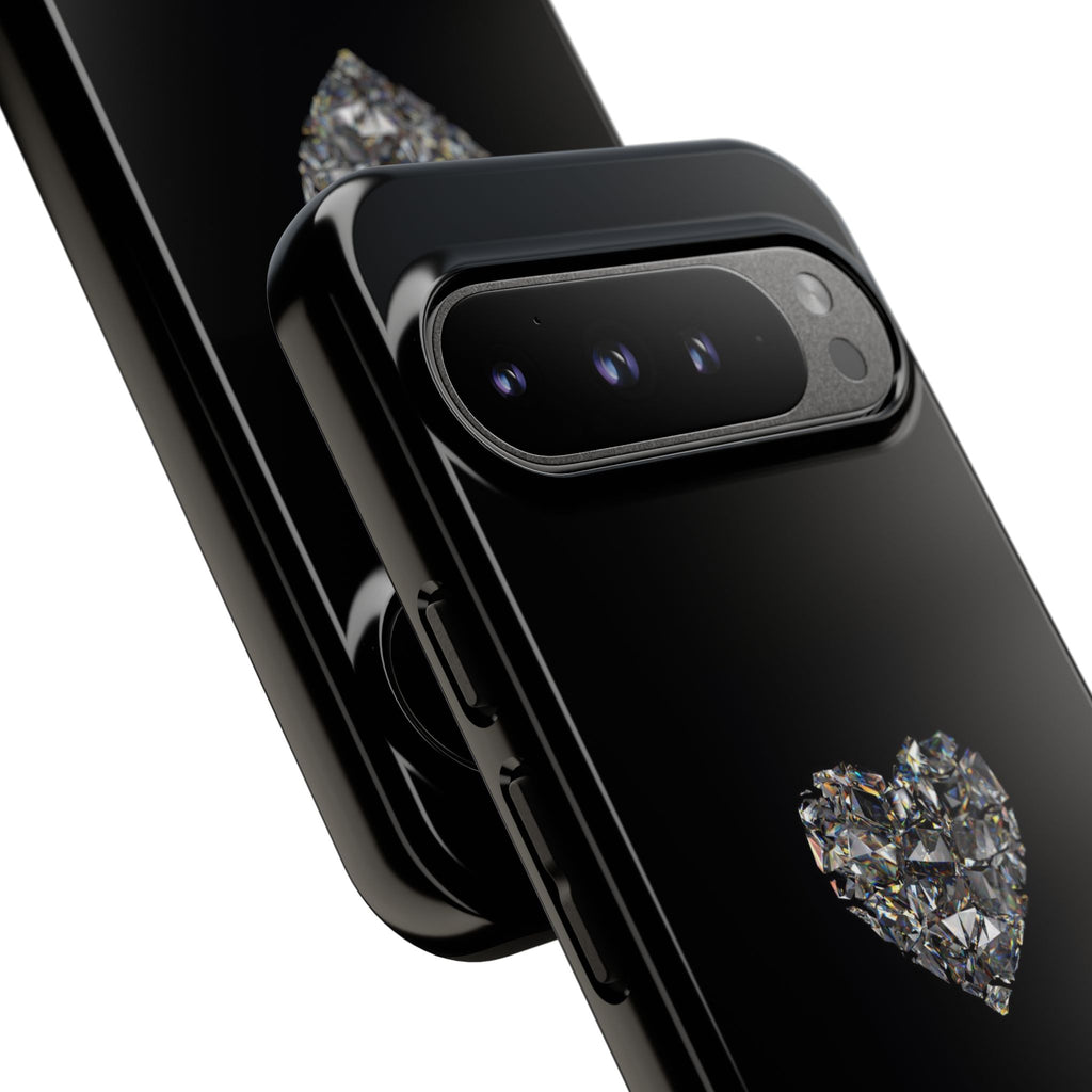 Crystal Heart Phone Case