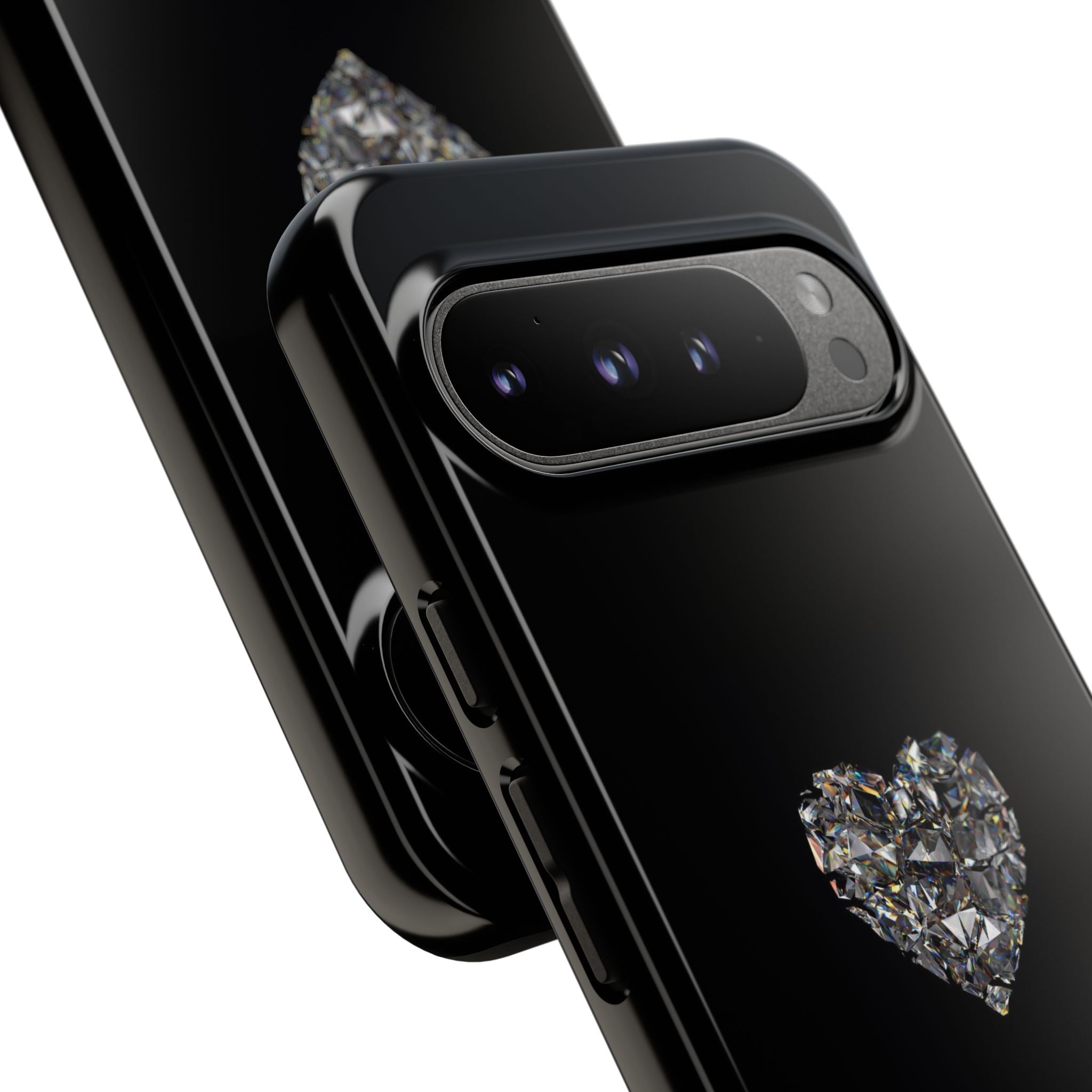 Crystal Heart Phone Case