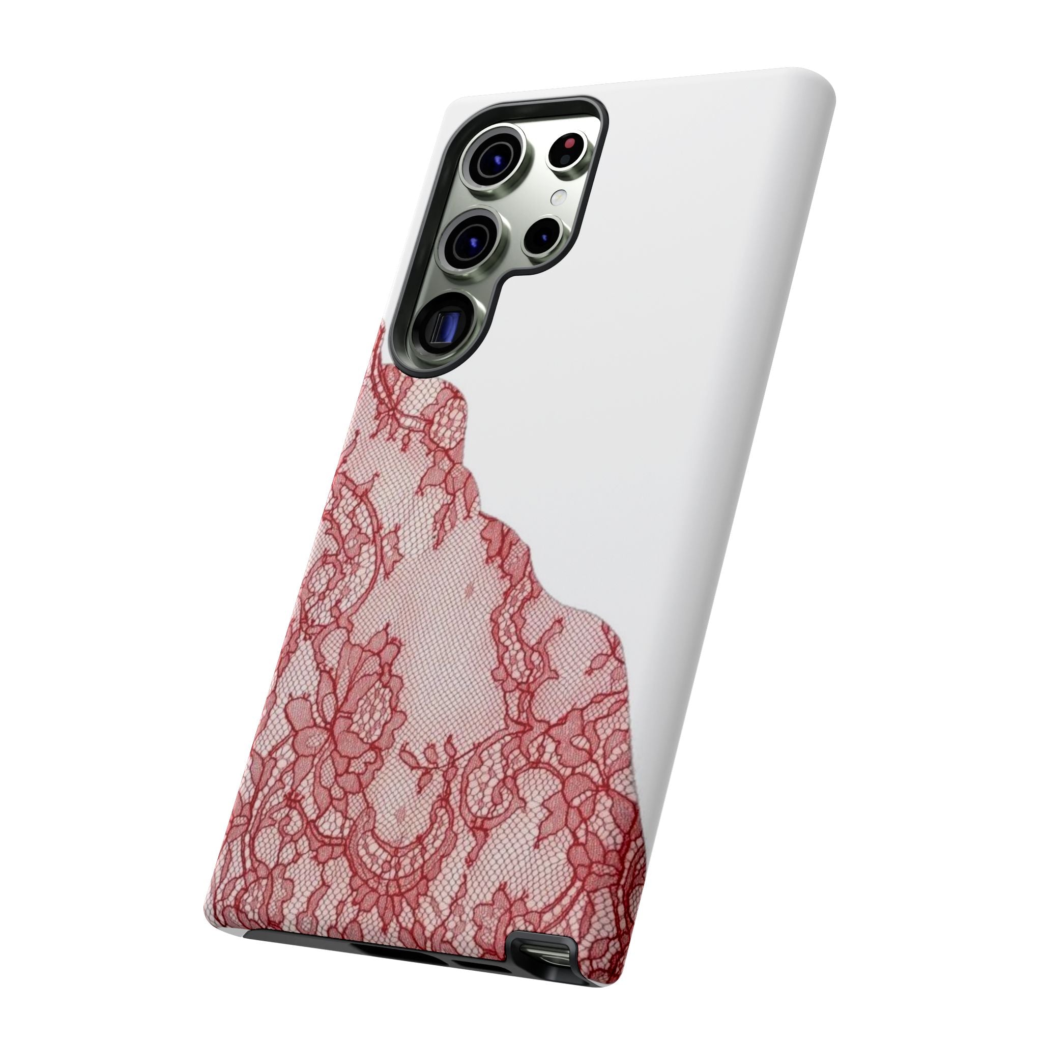 Red Lace Phone Case