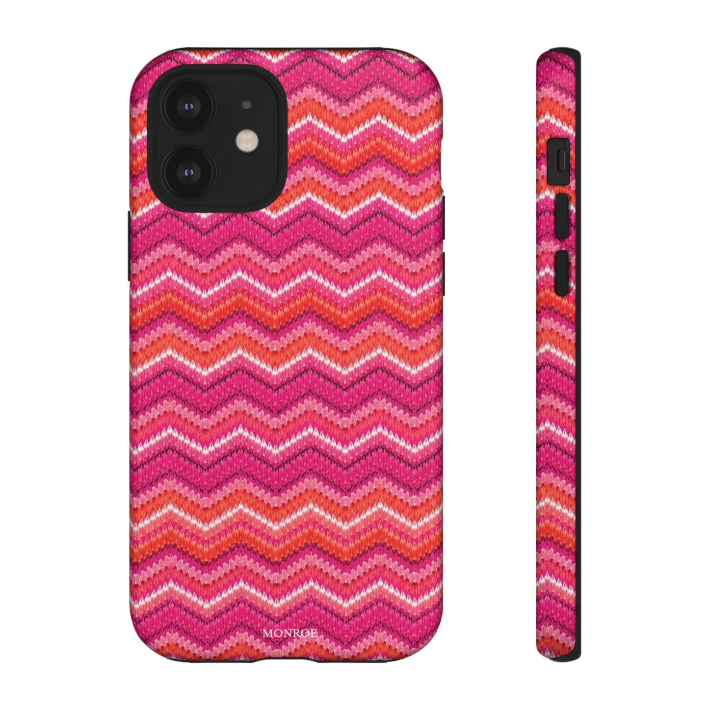 Pink Zigzag Tough Case