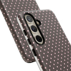 Brown Polka Phone Case