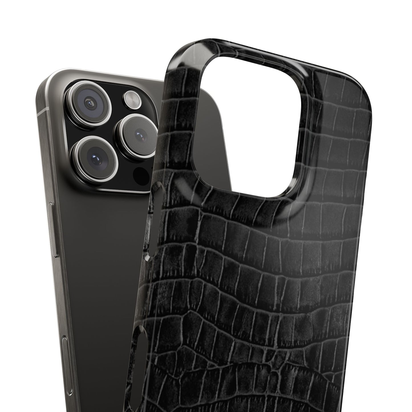 Black Croc Case