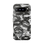 Black and Kiss Design Phone Case