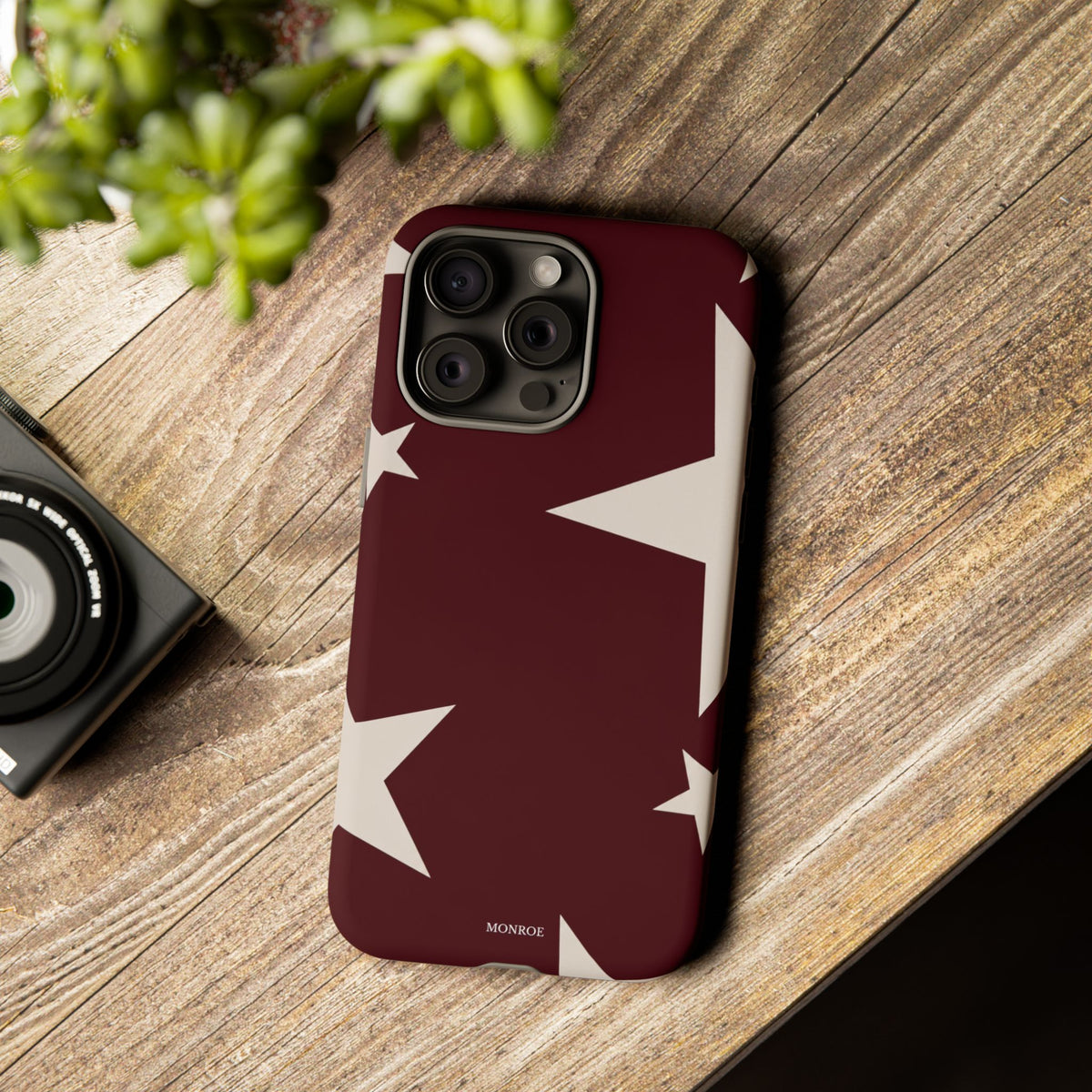 Burgundy Stars Tough Case