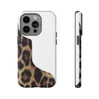 Half Cheetah Print Phone Case