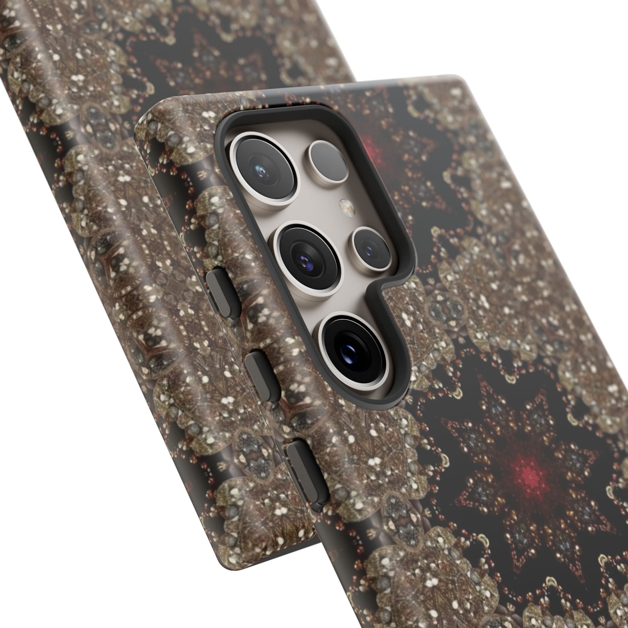 Brown Mandala Tough Protective Case