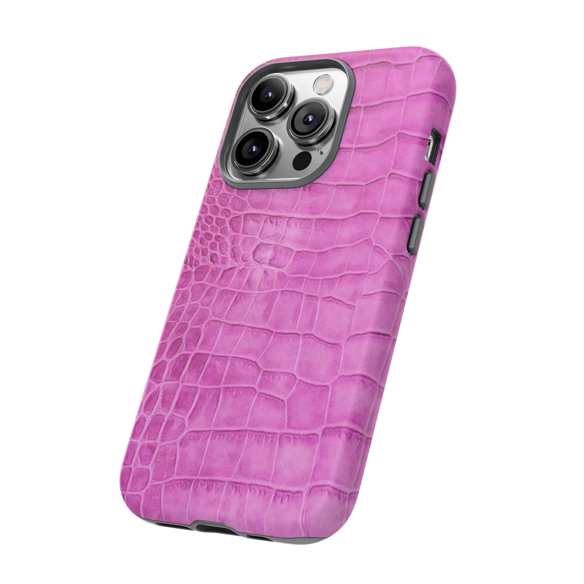 Purple Croc Phone Case
