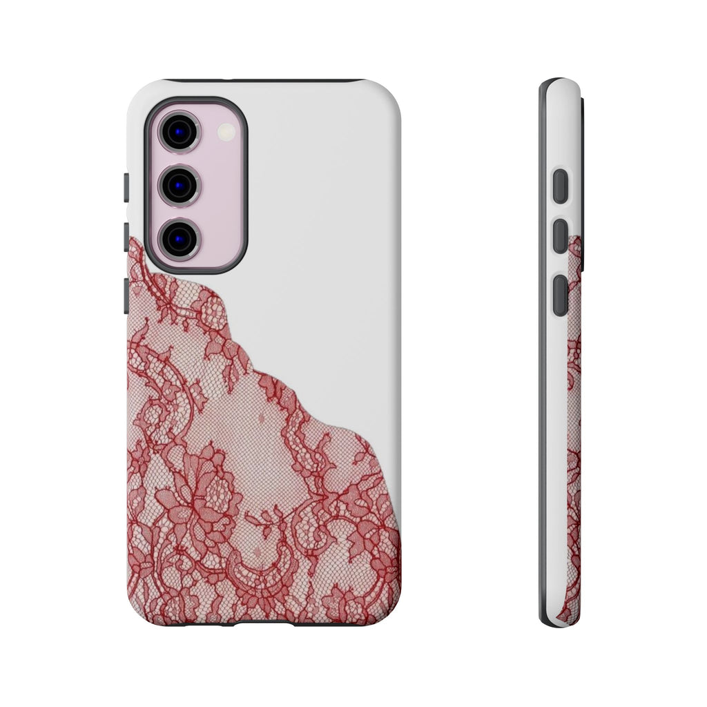 Red Lace Phone Case