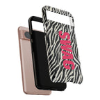 'SWAG' Zebra Print Tough Case