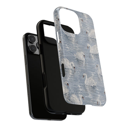 Swan Pattern Tough Case