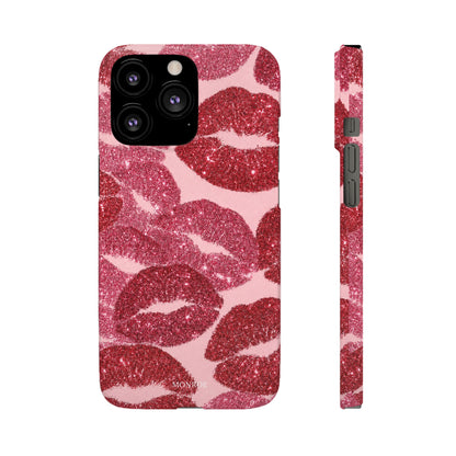 Pink Glitter Kiss Case