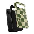 Clover Checker Tough Phone Case