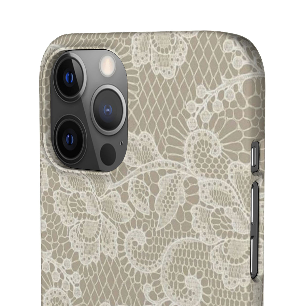 Vintage Beige Lace Case