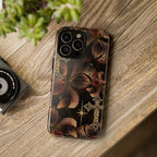 Floral Cross Pattern Tough Case