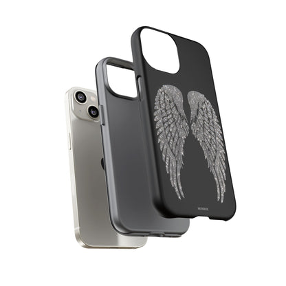 Silver Angel Wings Tough Case