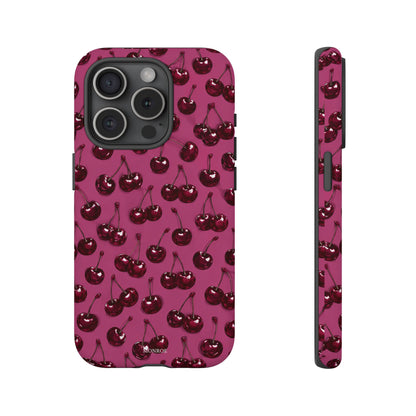Burgundy Cherries Tough Case
