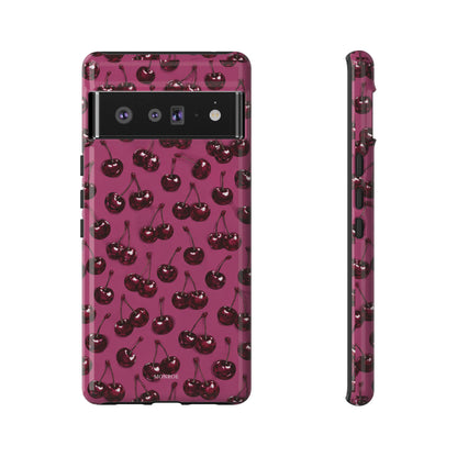 Burgundy Cherries Tough Case