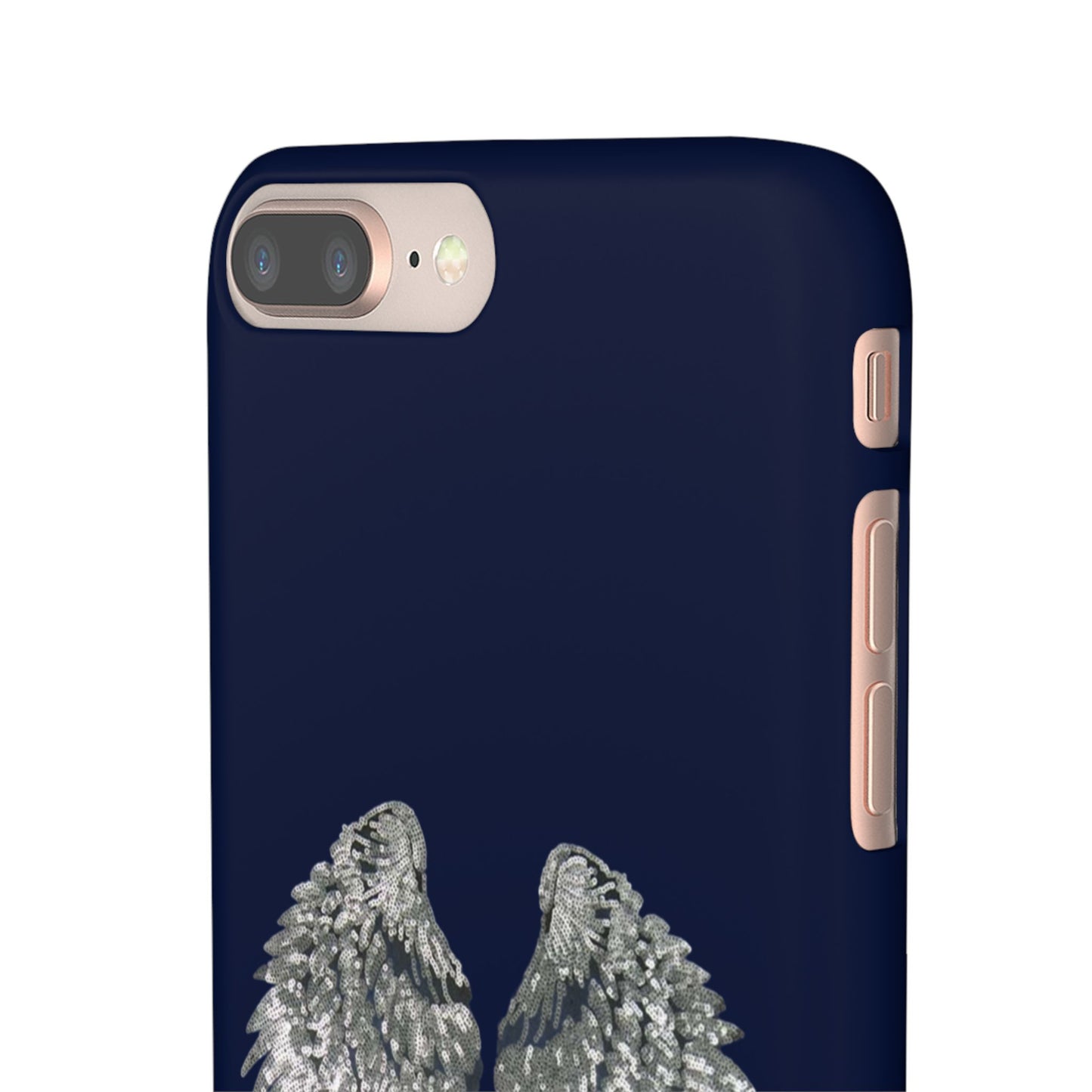 Navy Angel Wings Case