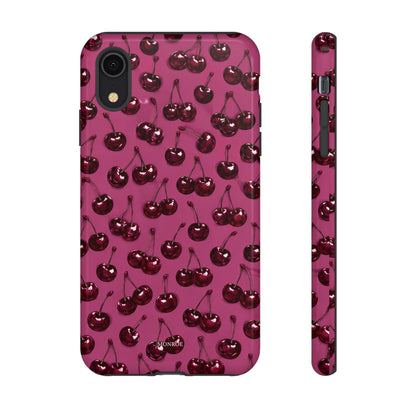 Burgundy Cherries Tough Case