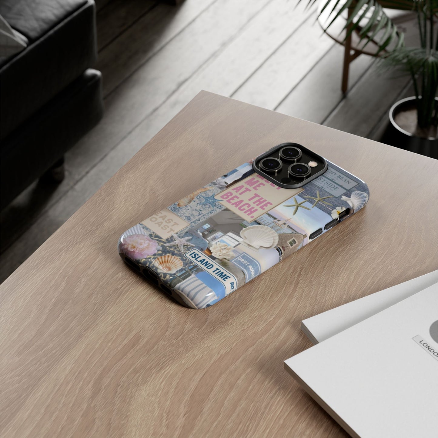 "Meet Me at the Beach" Coastal Tough Case