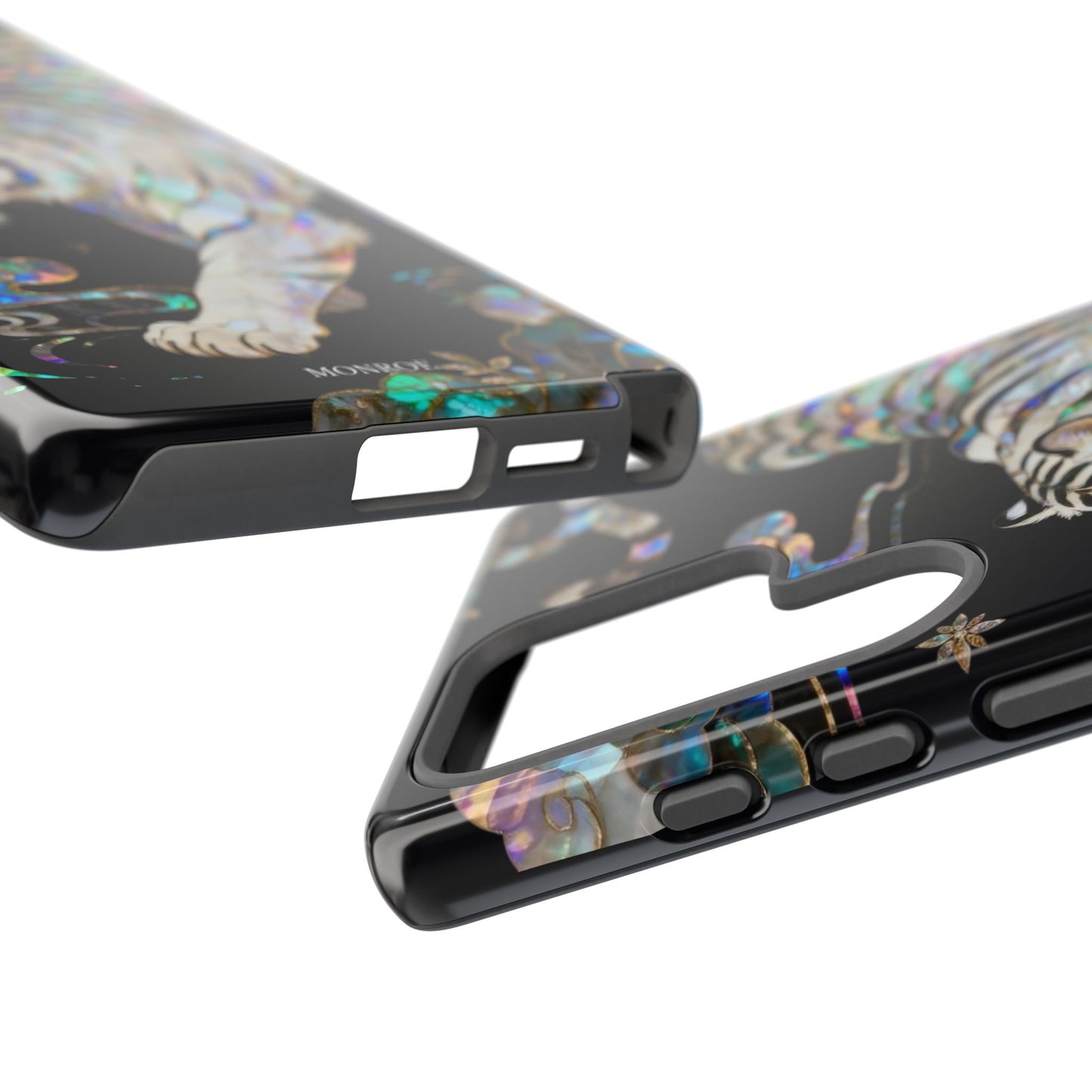 Iridescent White Tiger Tough Case