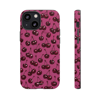 Burgundy Cherries Tough Case