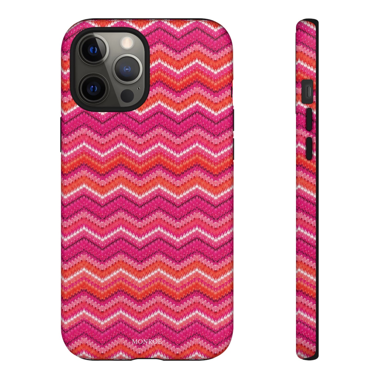 Pink Zigzag Tough Case
