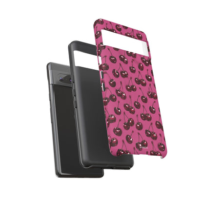 Burgundy Cherries Tough Case