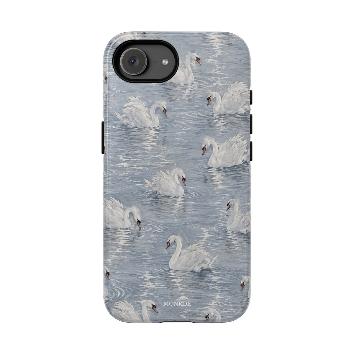 Swan Pattern Tough Case